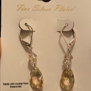 Fine silver plated earrings